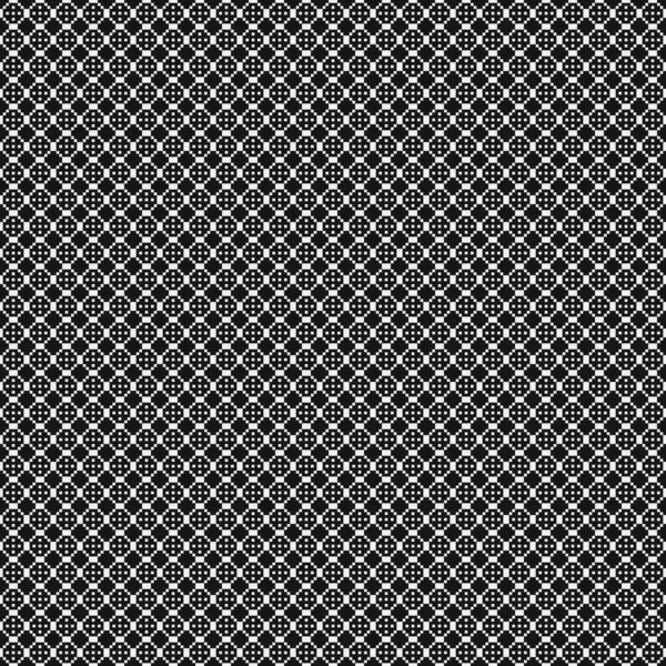 Abstract Cross Pattern Dots Illustration Générative Art Numérique — Image vectorielle