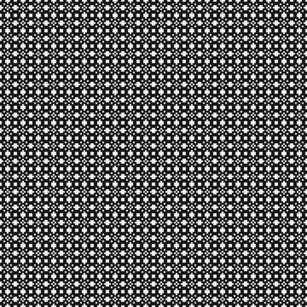 Motif Sans Couture Avec Lignes Noires Blanches Illustration Vectorielle — Image vectorielle