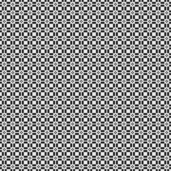 Astratto Croce Pattern Dots Logo Arte Computazionale Generativa Illustrazione — Vettoriale Stock