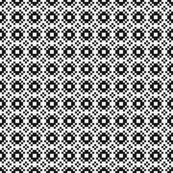 Streszczenie Cross Pattern Dots Generative Computational Art Ilustracja — Wektor stockowy