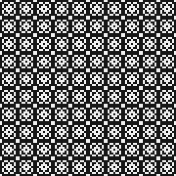 Streszczenie Cross Pattern Dots Generative Computational Art Ilustracja — Wektor stockowy