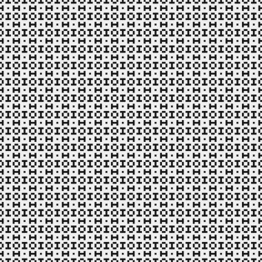 Soyut Çapraz Desen Noktaları, üretken hesaplama sanatı çizimi