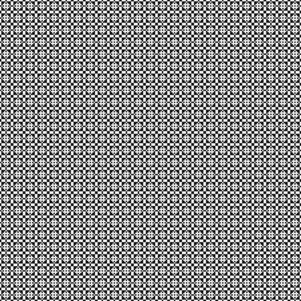 Abstrakt Cross Pattern Dots Generativ Beräkningskonst Illustration — Stock vektor