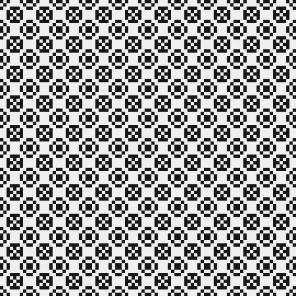 Streszczenie Cross Pattern Dots Generative Computational Art Ilustracja — Wektor stockowy