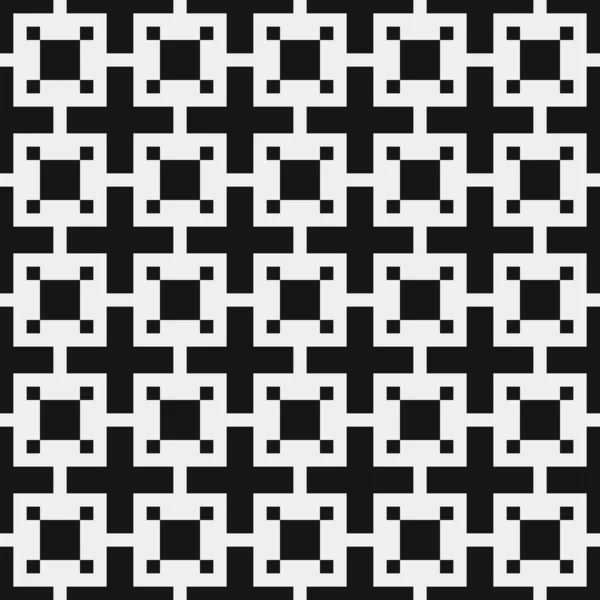 Abstract Cross Pattern Dots Ilustração Arte Computacional Gerativa — Vetor de Stock