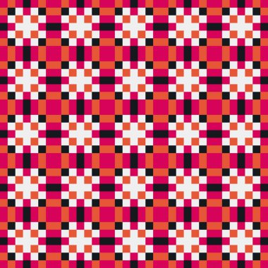 Soyut geometrik kalıp, üretken hesaplama arkaplanı 