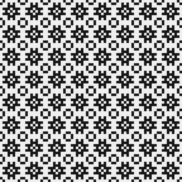 Abstract Cross Pattern Dots Illustration Générative Art Numérique — Image vectorielle