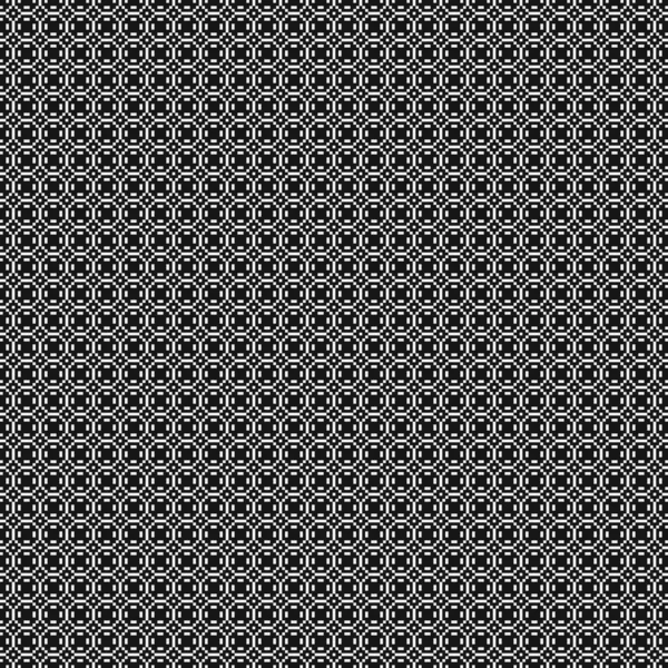 Abstrakt Cross Pattern Dots Generativ Beräkningskonst Illustration — Stock vektor