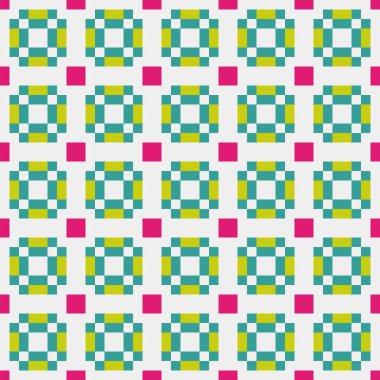 Soyut geometrik kalıp, üretken hesaplama arkaplanı 