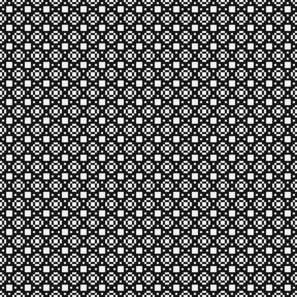 Astratto Croce Pattern Dots Logo Arte Computazionale Generativa Illustrazione — Vettoriale Stock