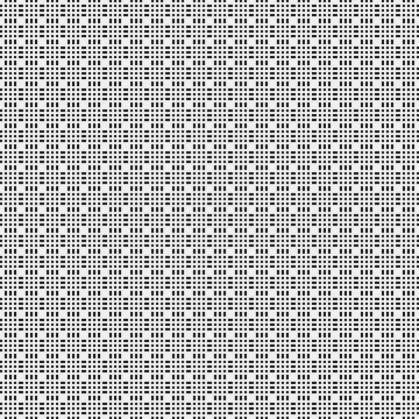 Seamless Pattern Black White Lines Vector Illustration — Stock Vector