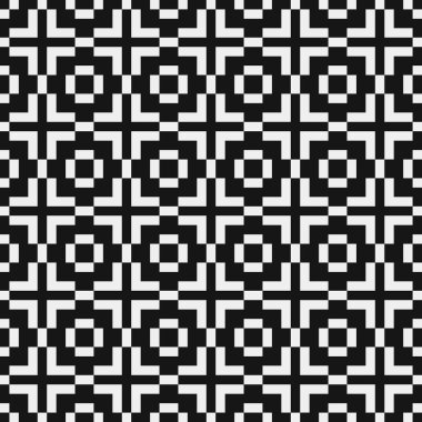 Soyut çapraz desenli logo üretken hesaplama sanatı çizimi 