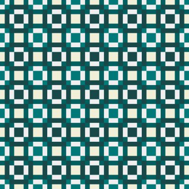 Soyut geometrik kalıp, üretken hesaplama arkaplanı 