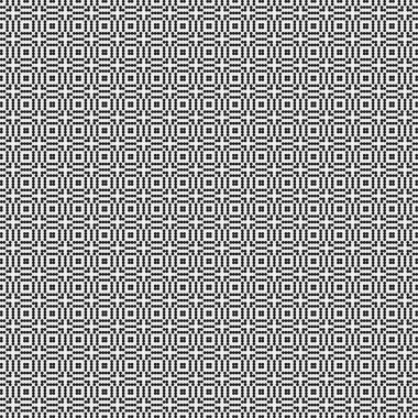 Soyut Çapraz Düzen. Noktalı arka plan. Geometrik Vektör İllüstrasyonu