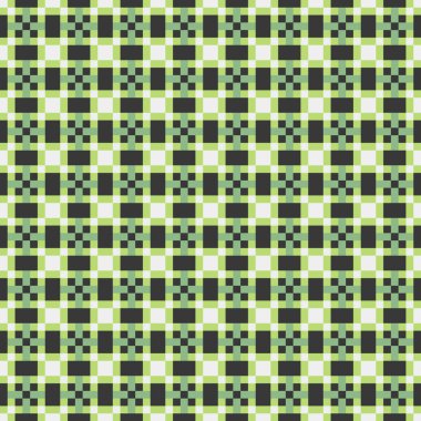 Soyut geometrik kalıp, üretken hesaplama arkaplanı 