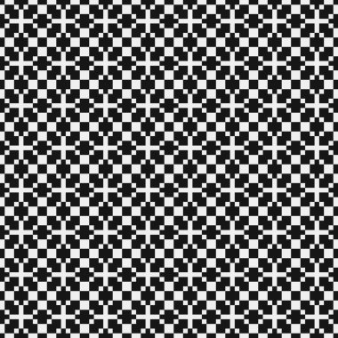 Soyut çapraz desenli logo üretken hesaplama sanatı çizimi