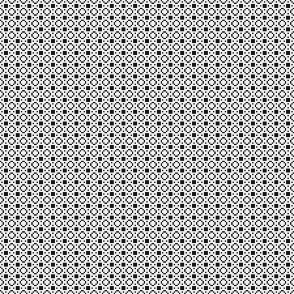 Abstract Cross Pattern Dots Generative Computational Art Illustration — Stock Vector