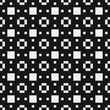 Siyah ve beyaz çizgileri olan kusursuz desen, vektör illüstrasyonu