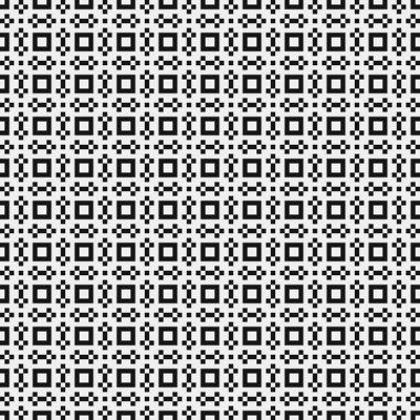 Soyut çapraz desenli logo üretken hesaplama sanatı çizimi