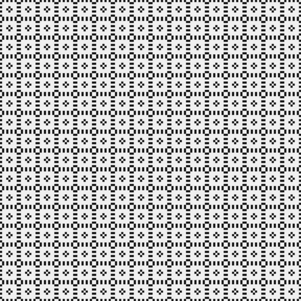 Abstract Cross Pattern Dots Illustration Générative Art Numérique — Image vectorielle