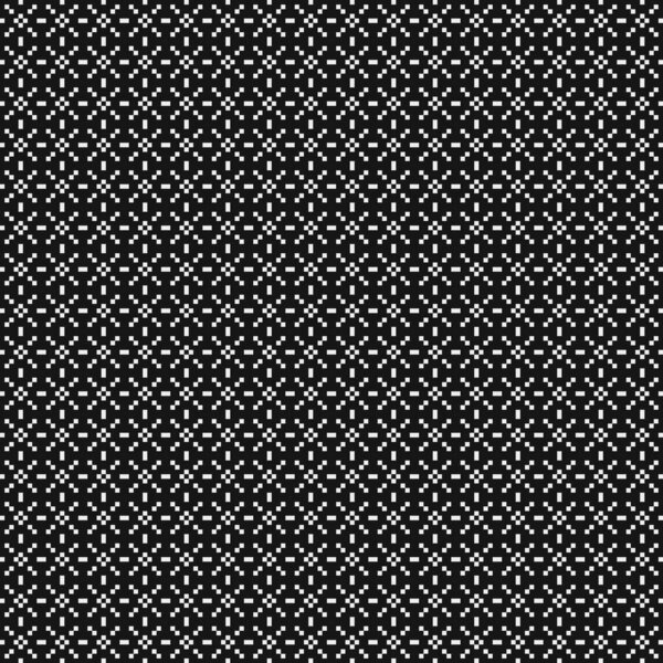 Геометрический бесшовный рисунок черно-белых фигур, векторная иллюстрация