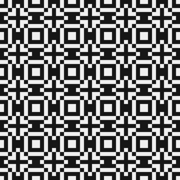 Abstrakt Cross Pattern Dots Generativ Beräkningskonst Illustration — Stock vektor