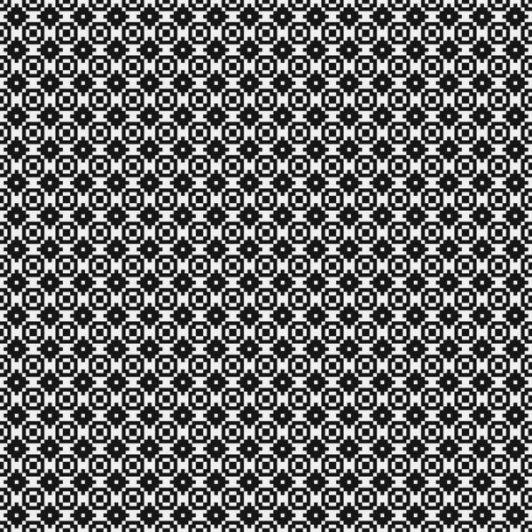 Abstract Cross Pattern Dots Illustration Générative Art Numérique — Image vectorielle