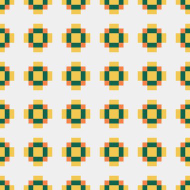 Soyut geometrik kalıp, üretken hesaplama arkaplanı 