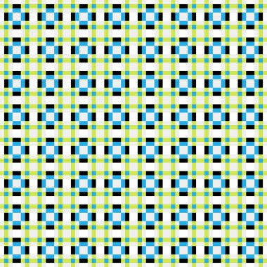 Soyut geometrik kalıp, üretken hesaplama arkaplanı 