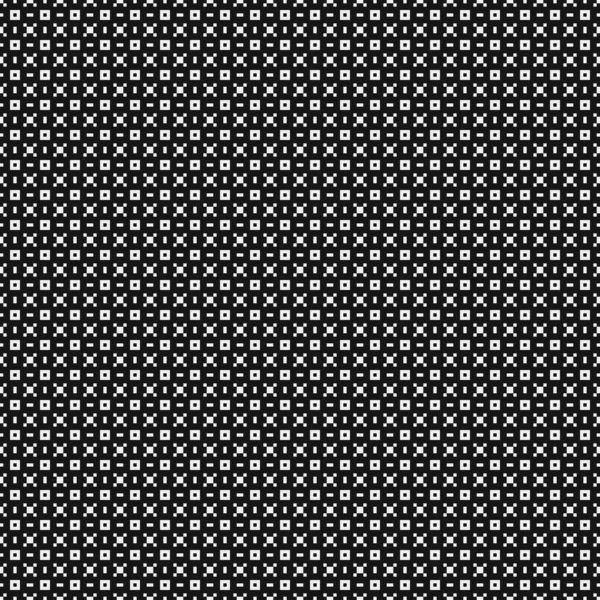 Streszczenie Cross Pattern Dots Generative Computational Art Ilustracja — Wektor stockowy