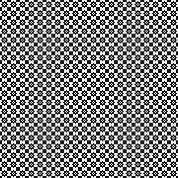 Streszczenie Cross Pattern Dots Generative Computational Art Ilustracja — Wektor stockowy