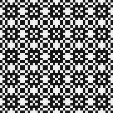 Soyut çapraz desenli logo üretken hesaplama sanatı çizimi