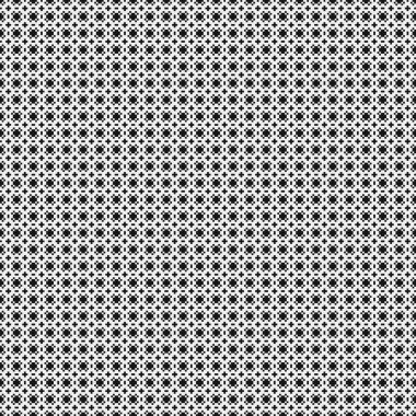 Soyut Çapraz Düzen. Noktalı arka plan. Geometrik Vektör İllüstrasyonu