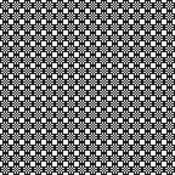 Abstrakt Cross Pattern Dots Generativ Beräkningskonst Illustration — Stock vektor