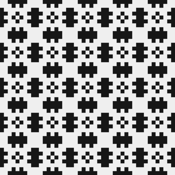 Abstract Cross Pattern Dots Illustration Générative Art Numérique — Image vectorielle