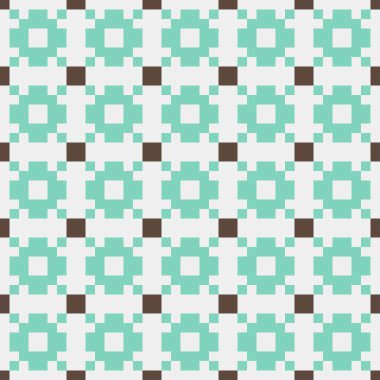 Soyut geometrik kalıp, üretken hesaplama arkaplanı 