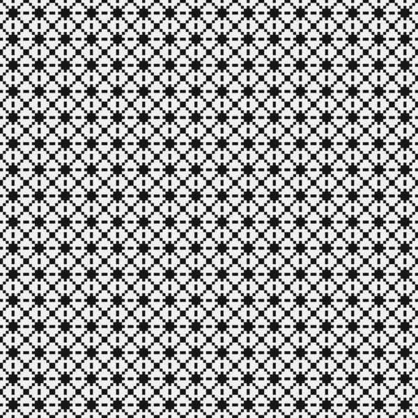 Abstrakt Cross Pattern Dots Generativ Beräkningskonst Illustration — Stock vektor