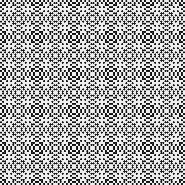 Abstraktes Kreuzmuster Gepunkteter Hintergrund Geometrische Vektorillustration — Stockvektor