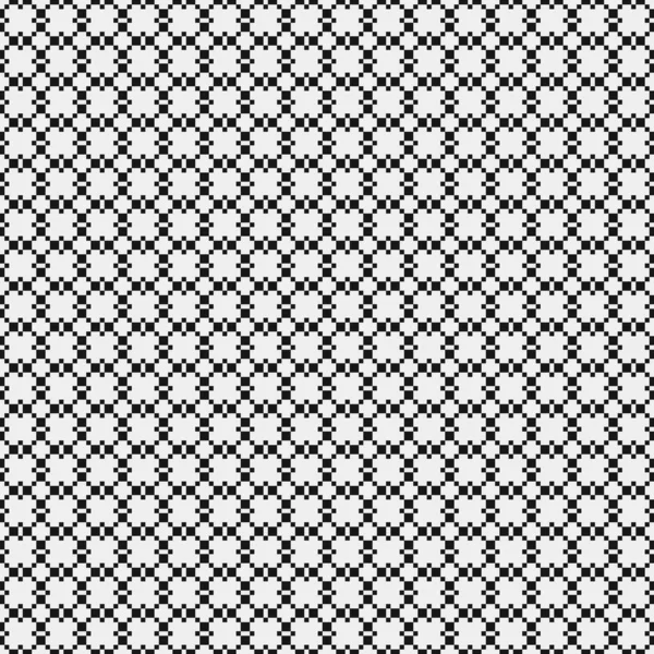 Geometric Seamless Pattern Black White Shapes Vector Illustration — Stock Vector