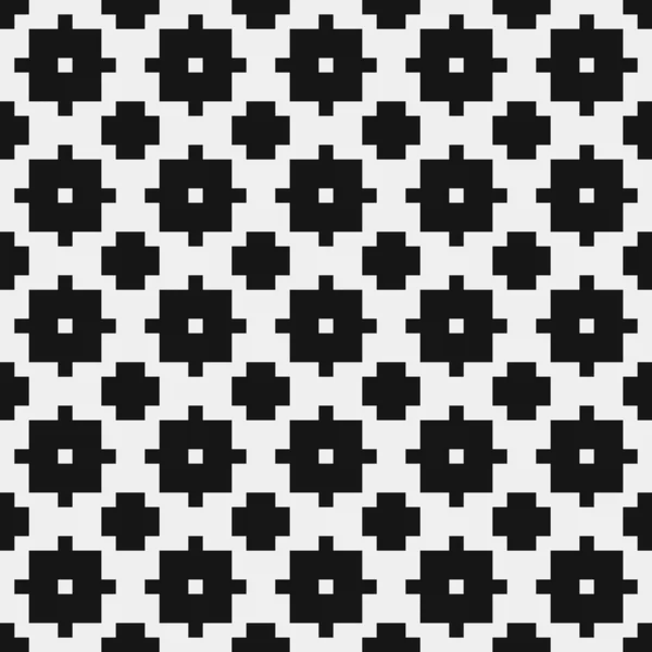 Abstract Cross Pattern Dots Illustration Générative Art Numérique — Image vectorielle