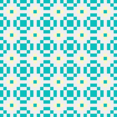 Soyut geometrik kalıp, üretken hesaplama arkaplanı 