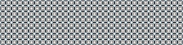 Astratto Croce Pattern Dots Logo Arte Computazionale Generativa Illustrazione — Vettoriale Stock