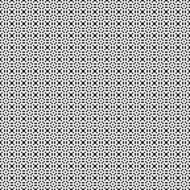 Siyah ve beyaz çizgileri olan kusursuz desen, vektör illüstrasyonu