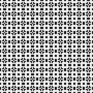 Haçlar ve Noktalar vektör illüstrasyonlu soyut Desen 