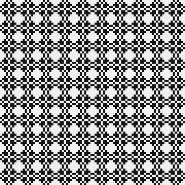 Abstract Cross Pattern Dots Illustration Générative Art Numérique — Image vectorielle