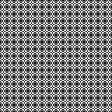 Soyut Çapraz Düzen. Noktalı arka plan. Geometrik Vektör İllüstrasyonu