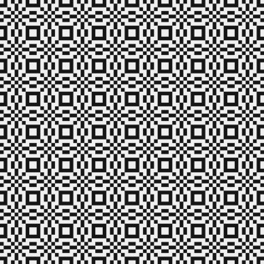 Soyut çapraz desenli logo üretken hesaplama sanatı çizimi