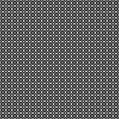 Siyah ve beyaz çizgileri olan kusursuz desen, vektör illüstrasyonu