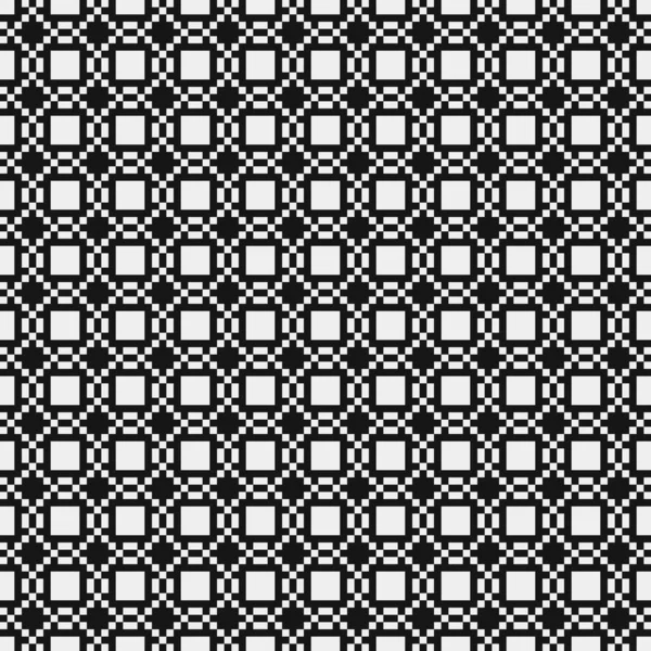 Nahtloses Muster Mit Schwarz Weißen Linien Vektorillustration — Stockvektor