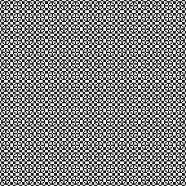 Abstract Cross Pattern Dots Generative Computational Art Illustration — стоковый вектор
